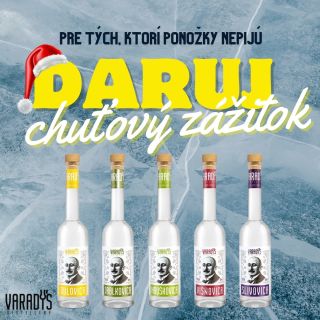 Zabudnite na stereotypné darčeky a vyrazte na chuťové dobrodružstvo s našimi destilátmi! Pre tých, čo ponožky nepijú, je...